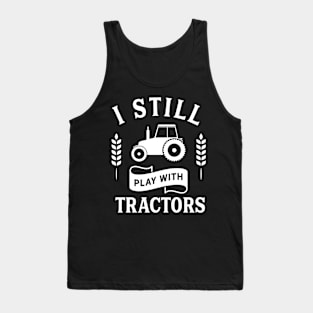 Farming Farmer Farm Work Worker Rancher Tank Top